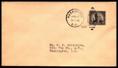 Scott 697 17 Cents McKinley FDC Typed Address SCV $400.00 - Image 1 of 2