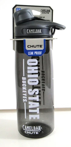 Ohio State University Buckeyes Camelbak Chute cap Sport Water Bottle 25 oz. Gray Cover
