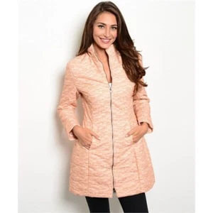 NUOVO con ETICHETTA* ARK & Co, Cappotto a vento donna pesca piccolo - Foto 1 di 9