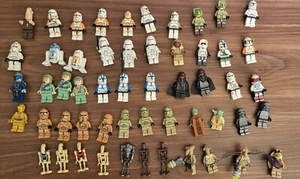 LEGO Star Wars Minifiguren Konvolut (54 Figuren + Einzelteile) - Bild 1 von 2