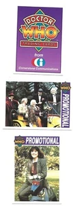 DOCTOR WHO SERIES 1 PROMO CARD SET OF 3 CARDS A1 , A2 & A3 BY CORNERSTONE - Picture 1 of 8