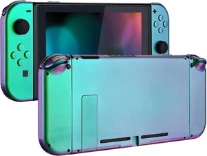 Glossy Back Plate for Nintendo Switch Console NS Joycon Handheld Controller - Picture 1 of 9