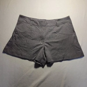 AMERICAN EAGLE HIGH RISE TROUSER SHORTS COLOR GRAY WOMANS SIZE 18 - Picture 1 of 9