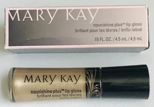 New In Box Mary Kay Nourishine Plus Lip Gloss Cream & Sugar #047925 Full Size - Picture 1 of 2