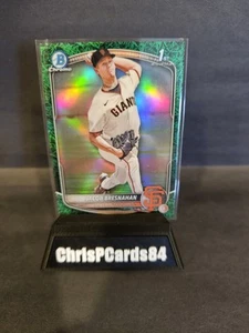 2025 Bowman Jacob Resnahan Green Grass Parallel Border Numbered 52/99 🔥 🔥 - Bild 1 von 2