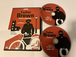 FATHER BROWN SEASON EIGHT DVD 2020 BBC KEMBLEFORD COTSWOLD UK MARK WILLIAMS - Picture 1 of 5