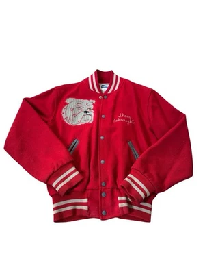 Chaqueta Vintage Holloway Letterman Roosevelt Bulldogs Niños XL Talla 18-20 Foto 1 de 4