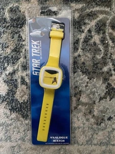 Star Trek Yellow Uniform Square Analog Uhr - Bild 1 von 2