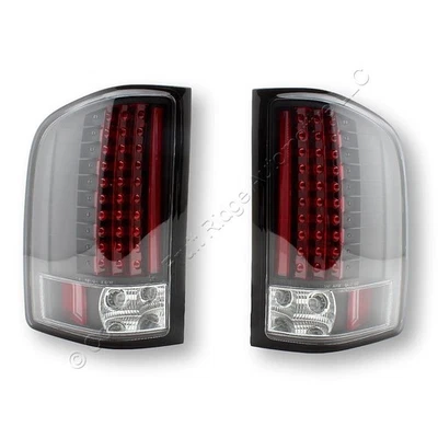Anzo 311081 LED Taillights Red Clear Lens Black Housing Set - Image 1 of 4