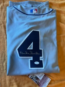 Duke Snider Signed Autographed Los Angeles Dodgers Majestic Jersey 48 JSA COA - Picture 1 of 6