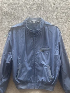 Chaqueta De Colección Solo Miembros Para Hombres Grande Talla 44 Acero Azul Clásico Bombardero Años 80/90 - Imagen 1 de 14