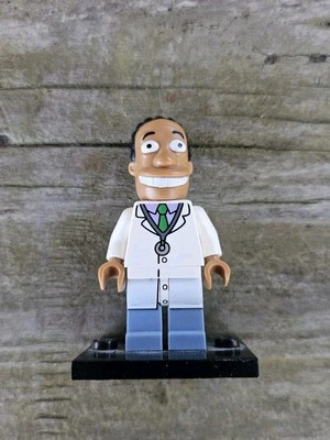 Lego Collectible Minifig The Simpsons Series 2 - sim042  Dr  Hibbert in VGC - Image 1 of 3
