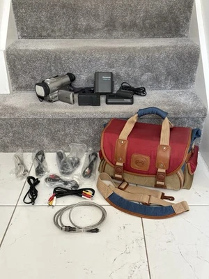 Panasonic NV-DX100 MiniDV Digital Camcorder and Bag - Image 1 of 4