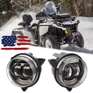 For Can-Am Outlander 500 650 800 850 1000 STD XT XT-P LED Headlight DRL Low Beam - Picture 1 of 12