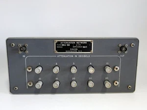 DAVEN MODEL 651-50 0-100 db 1 STEPS HF DÄMPFUNGSNETZWERK MIT BNC STECKERN - Bild 1 von 2