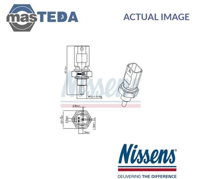 207001 COOLANT TEMPERATURE SENSOR GAUGE NISSENS FOR OPEL VIVARO A 86KW,88KW - Image 1 of 4