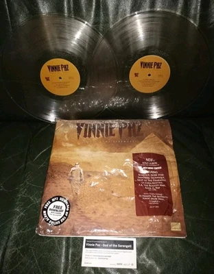 VINNIE PAZ God Of The Serengeti 2LPs ENEMY SOIL CLEAR Vinyl Promo Hiphop - Image 1 of 4