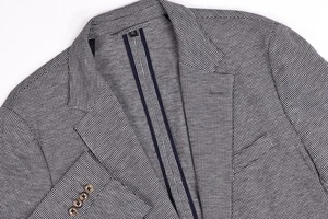 Bonobos Blazer Sakko Hahnentritt Wollmischung ungefüttert Tailored Fit 44 L - Bild 1 von 11