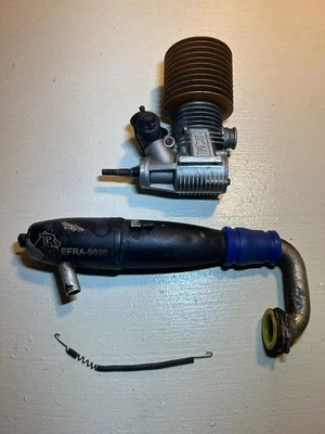 Rc Vintage Car RB Concepts S7 Racing 1/8 Nitro Parts Engine & Pipe Rare HTF - Image 1 of 4