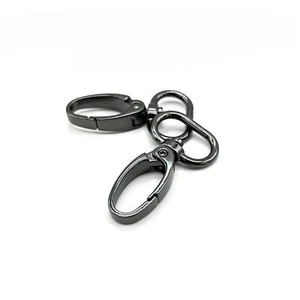 3/4 inch Lobster Clasp Swivel Hook Lobster Claw Swivel Clasp Gunmetal Swivel ... - Picture 1 of 7
