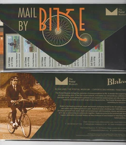 2018 P&G Postal Museum Mail By Bike pack UNMOUNTED MINT - Picture 1 of 1