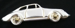 Porsche 911 Sterling Silver Pin/Brooch Mexico Vintage - Picture 1 of 5