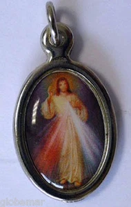 Médaille ovale en résine Christ Miséricordieux - Imagen 1 de 2