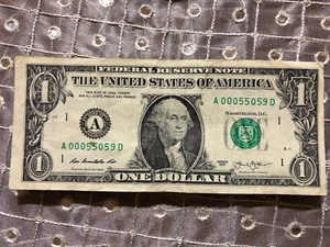 TRINARY $1 Dollar Bills, FANCY UNIQUE SERIAL NUMBER's - BUY ONE or ALL - Picture 1 of 12