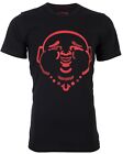 $89 TRUE RELIGION Black ORIGINAL BUDDHA FACE Short Sleeve Graphic T-shirt NWT