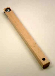 1" X 11" Wooden Handle Floor Scraper With Red Devil Blade - Picture 1 of 1