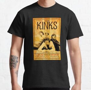 1969 Tour Poster Classic The Kinks Shirt All Size Shirt shirt