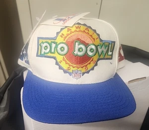 Cappello Berretto Snapback Sportivo Logo Hawaii Pro Bowl 1994 NUOVO Vintage Misto Lana Nuovo con etichette - Foto 1 di 7