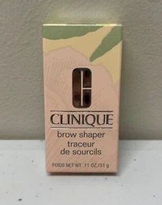 Clinique Brow Shaper 01 Shaping Taupe 0.11oz Full Size NEW - Picture 1 of 7