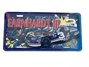 Dalel Earnhart JR License Plate Tag Superman Nascar Vintage 1999 #3 AcDelco - Picture 1 of 9