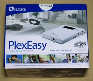 PLEXTOR PX-650US CD DVD EXTERNAL DRIVER STANDALONE DATA SHARING NEW SEALED - Picture 1 of 5