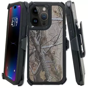 Funda protectora para iPhone 16/Plus/Pro Max/ con clip para cinturón ajuste Otterbox BlackTree - Imagen 1 de 6