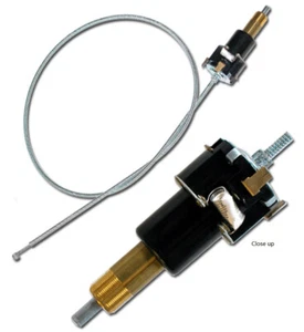 1953-1957 Corvette Heater Switch & Defrost Cable - New - Picture 1 of 3