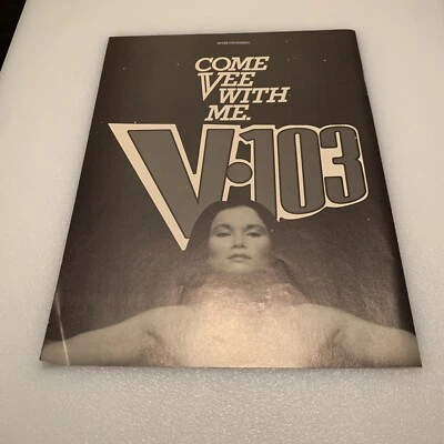 Vintage V 203 V-103 FM Atlanta Radio Station Atlanta ATL WVEE Come Vee With Me - Image 1 of 2