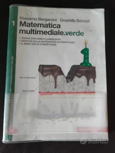 MATEMATICA MULTIMEDIALE VERDE – VOLUME 1 ISBN: 9788808834676 - Foto 1 di 2