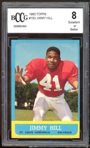 Jimmy Hill Card 1963 Topps #153 BGS BCCG 8 - Picture 1 of 2