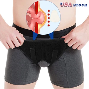 Hernia Support Belt Inguinal Groin Hernia Pain Relief Truss Brace For Men Women - Picture 1 of 16