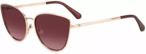 Kate Spade Staci/G/S AU2 56MM Red-Gold / 3X Pink Doubleshade Cat Eye Sunglasses - Picture 1 of 2