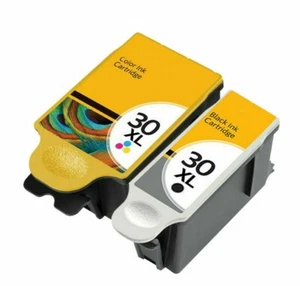 NonOEM 2 Ink Cartridges For Kodak 30 XL Black + Colour ESP C315 C310 C110 C115 - Picture 1 of 2