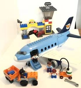 Lego Duplo Set 5595 - Airport & Aeroplane Playset 💯% Complete - Imagen 1 de 13