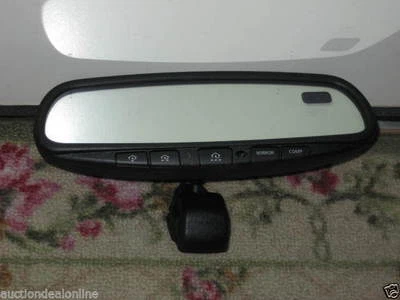 FACTORY OEM 03 04 05 06 MAZDA 3 5 6 RX8 AUTO DIM REAR MIRROR COMPASS HOMELINK - Image 1 of 4