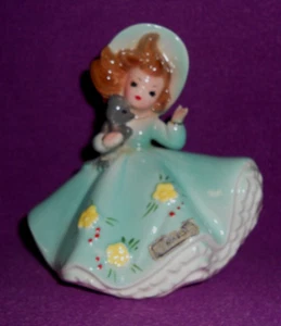 As -Is Vintage Josef Originals Japan "Doll Of The Month" March 4" Gray Poodle - Picture 1 of 10