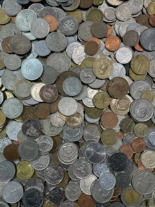 Mix of 10 Assorted Foreign Coins From Around the World! SPECIAL OFFERS FREE COIN - Picture 1 of 9