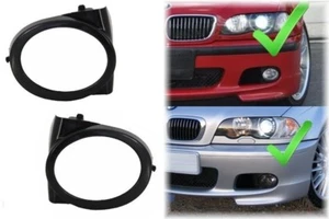 Cubiertas de soporte para luces antiniebla para BMW 3 E46 1998-2005 M3 M-Technik M-Sport Design - Imagen 1 de 12