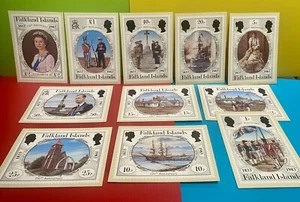 Falkland Islands 1983 11x First Day Cover Stamped PDQ Cards 150th Anniversary - Picture 1 of 16