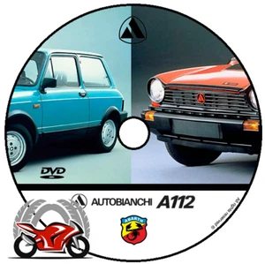 AUTOBIANCHI A 112 ABARTH my 1969-1986 MANUALE OFFICINA WORKSHOP MANUAL SERVICE - Foto 1 di 8